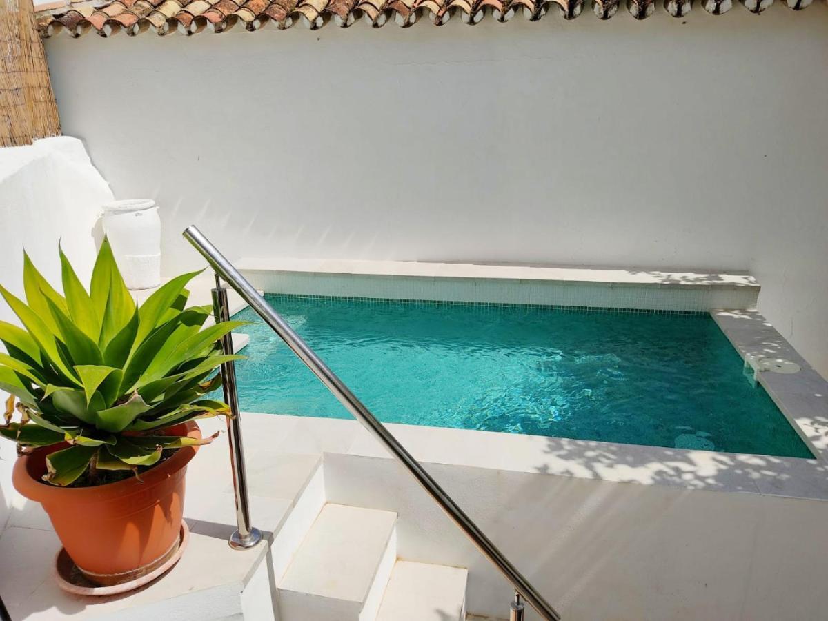 Casa El Patio Del Limon, Con Piscina Villa Montecorto Bagian luar foto